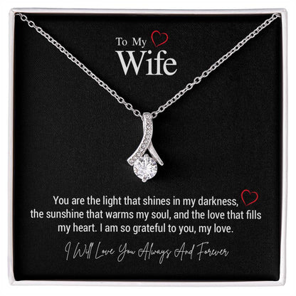 To My Wife..You are the light that shines in my darkness, the sunshine that warms my soul, and the love that fills my heart. I am so grateful to you, my love. ShineOn Fulfillment