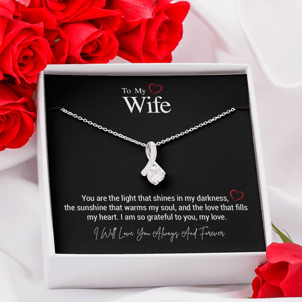 To My Wife..You are the light that shines in my darkness, the sunshine that warms my soul, and the love that fills my heart. I am so grateful to you, my love. ShineOn Fulfillment