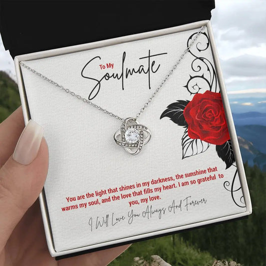 To My Soulmate... You are the light that shines in my darkness, the sunshine that warms my soul, and the love that fills my heart. I am so grateful to you, my love. - Crimson Sparkler