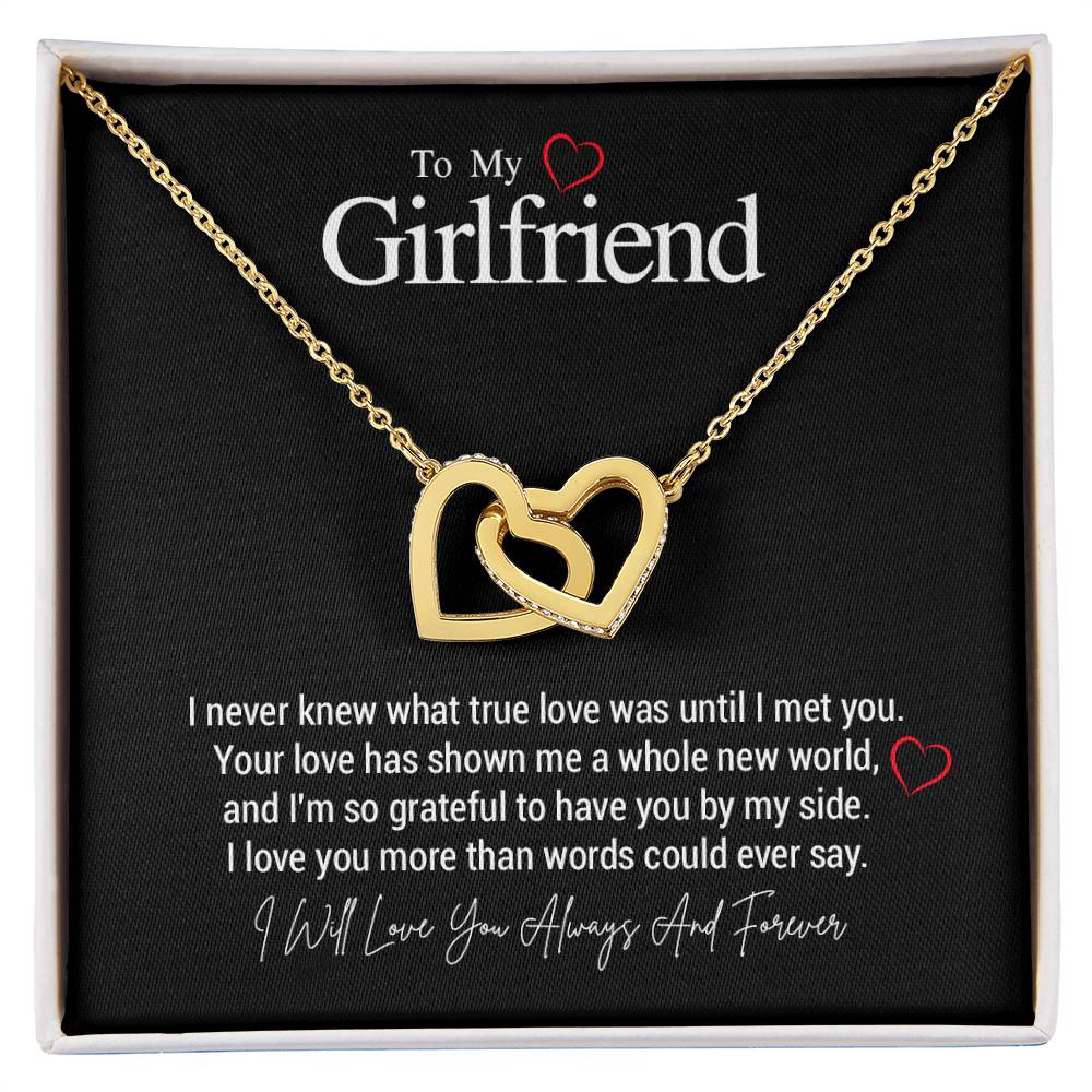 To My Girlfriend...I never knew what true love was until I met you. Your love has shown me a whole new world, and I'm so grateful to have you by my side. I love you more than words could ever say. - Crimson Sparkler