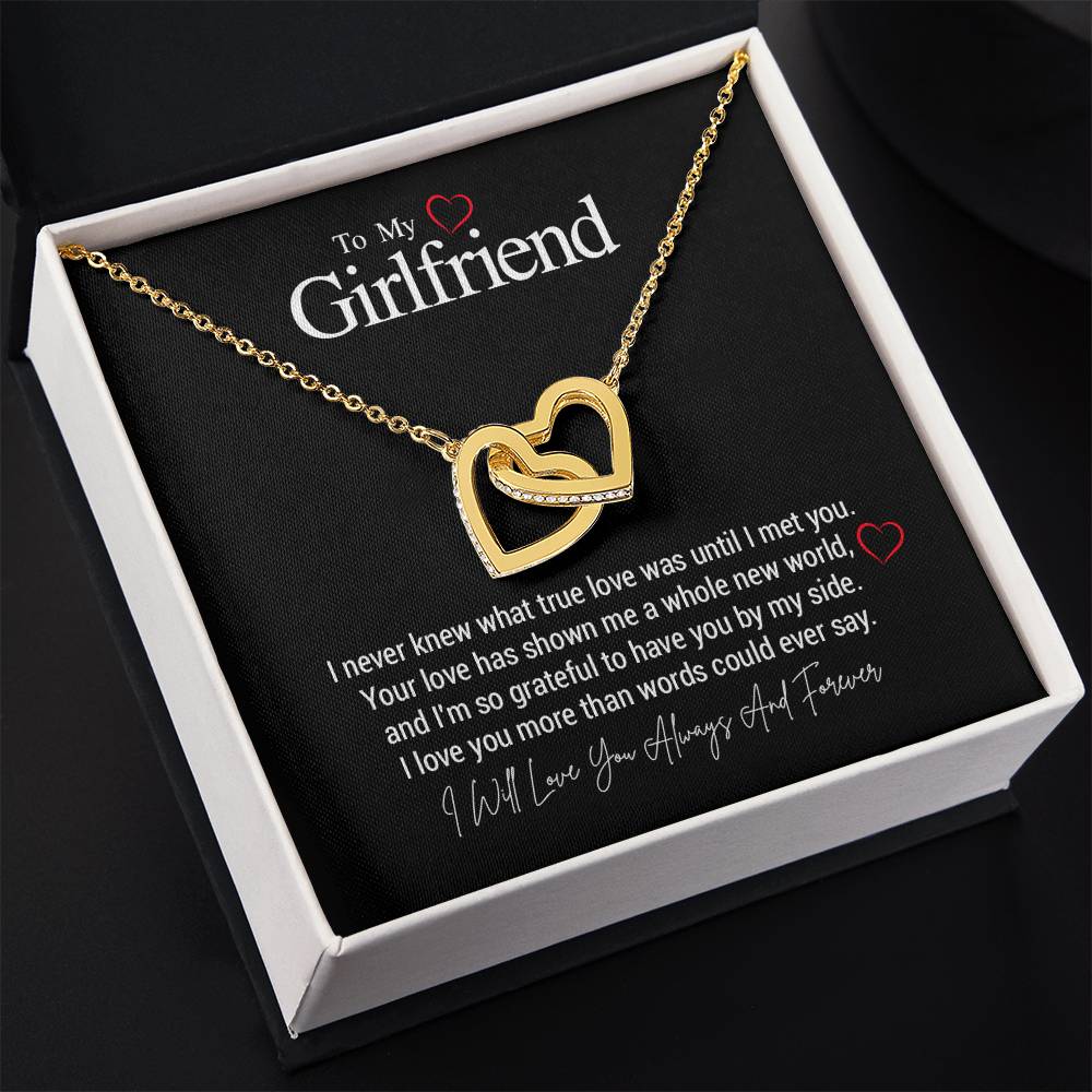 To My Girlfriend...I never knew what true love was until I met you. Your love has shown me a whole new world, and I'm so grateful to have you by my side. I love you more than words could ever say. - Crimson Sparkler