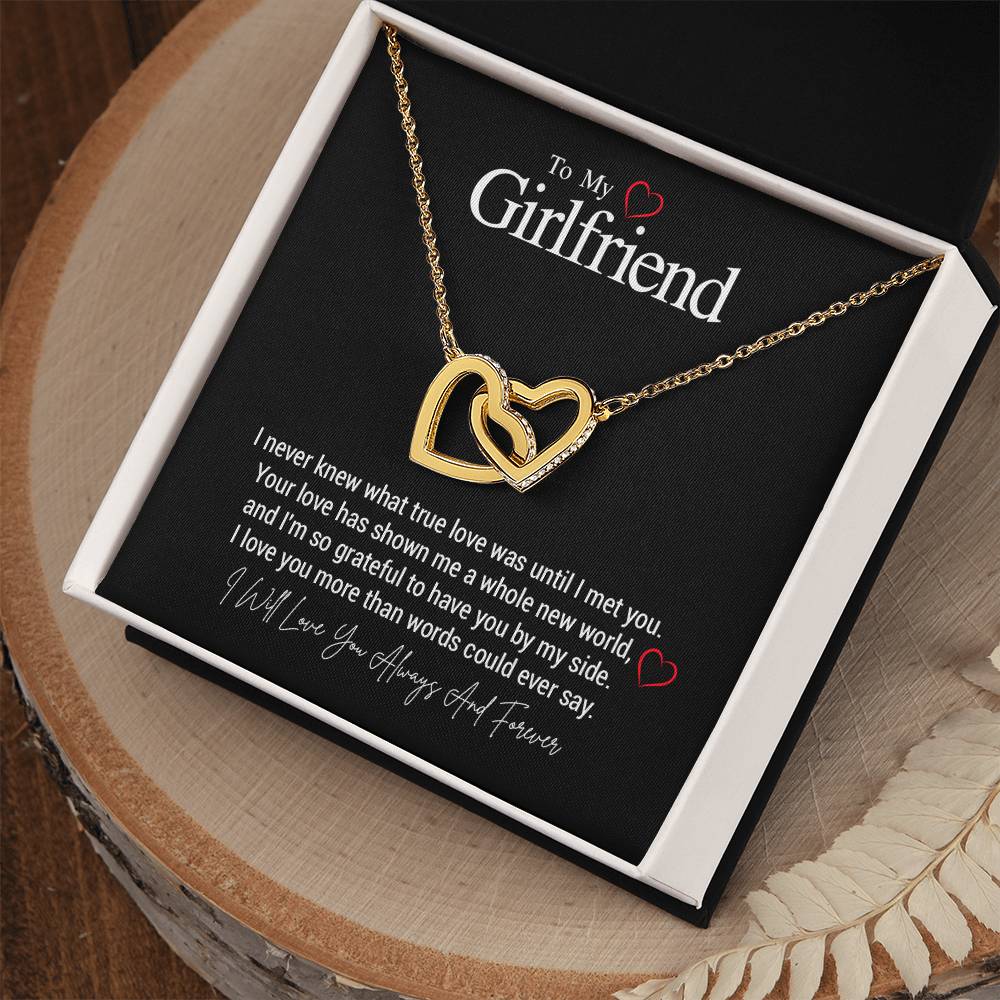 To My Girlfriend...I never knew what true love was until I met you. Your love has shown me a whole new world, and I'm so grateful to have you by my side. I love you more than words could ever say. - Crimson Sparkler