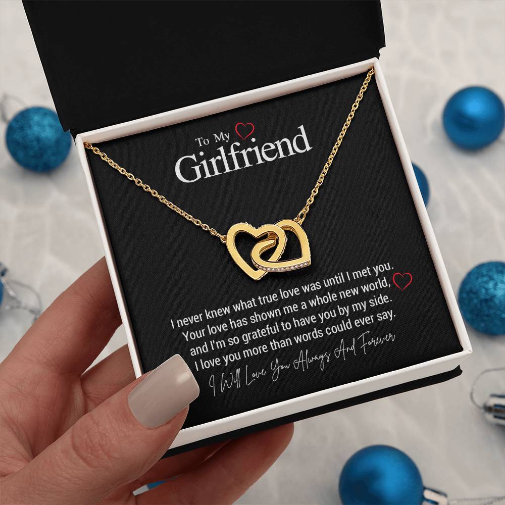 To My Girlfriend...I never knew what true love was until I met you. Your love has shown me a whole new world, and I'm so grateful to have you by my side. I love you more than words could ever say. - Crimson Sparkler