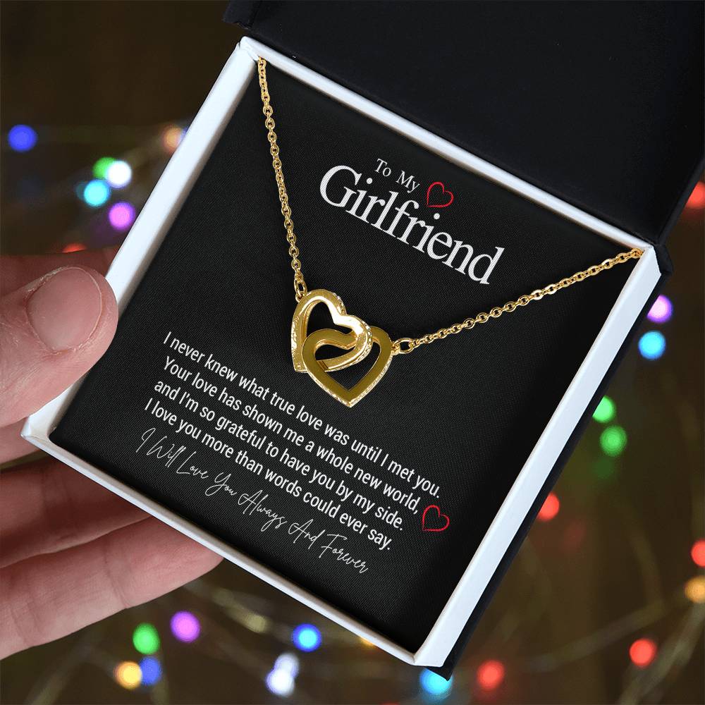 To My Girlfriend...I never knew what true love was until I met you. Your love has shown me a whole new world, and I'm so grateful to have you by my side. I love you more than words could ever say. - Crimson Sparkler
