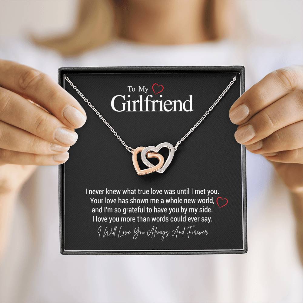 To My Girlfriend...I never knew what true love was until I met you. Your love has shown me a whole new world, and I'm so grateful to have you by my side. I love you more than words could ever say. - Crimson Sparkler