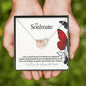 To My Soulmate...I want to spend the rest of my life with you, growing old together, experiencing all the joys and challenges life has to offer. You are my soulmate, my partner, and my forever love. Thank you. - Crimson Sparkler