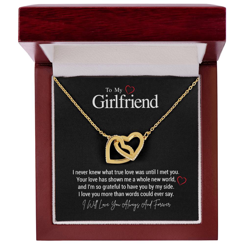 To My Girlfriend...I never knew what true love was until I met you. Your love has shown me a whole new world, and I'm so grateful to have you by my side. I love you more than words could ever say. - Crimson Sparkler