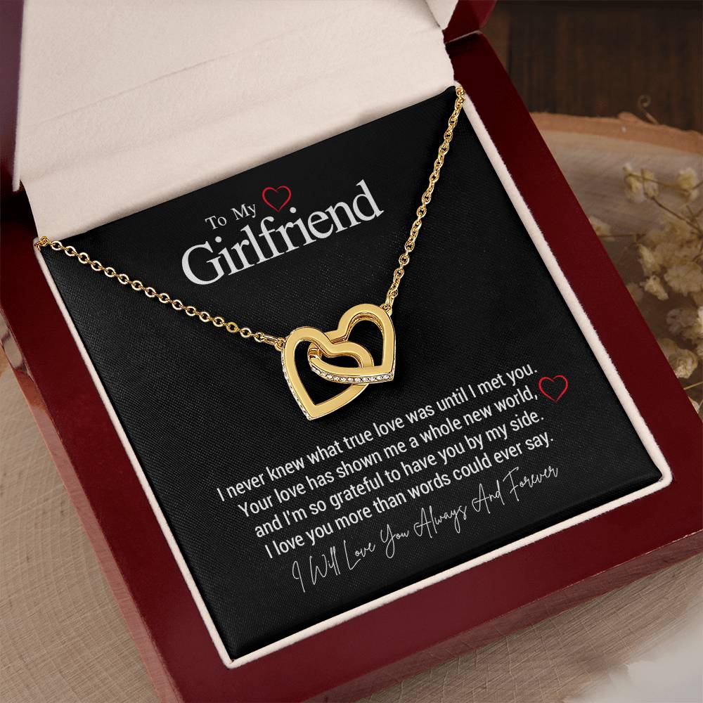 To My Girlfriend...I never knew what true love was until I met you. Your love has shown me a whole new world, and I'm so grateful to have you by my side. I love you more than words could ever say. - Crimson Sparkler