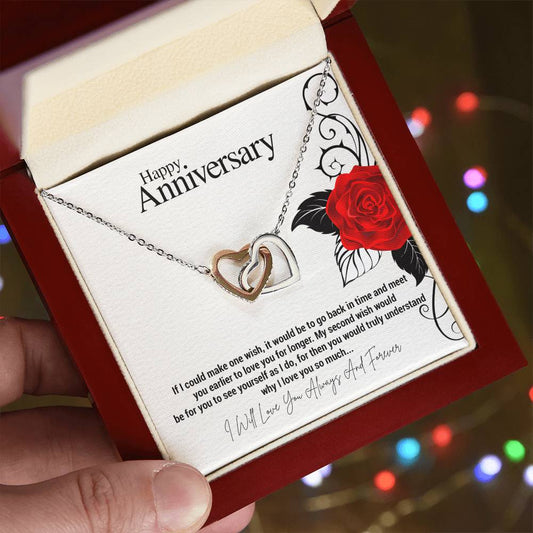 Happy Anniversary...If I could make one wish, it would be to go back in time and meet you earlier to love you for longer. My second wish would be for you to see yourself as I do, for then you would truly understand ShineOn Fulfillment
