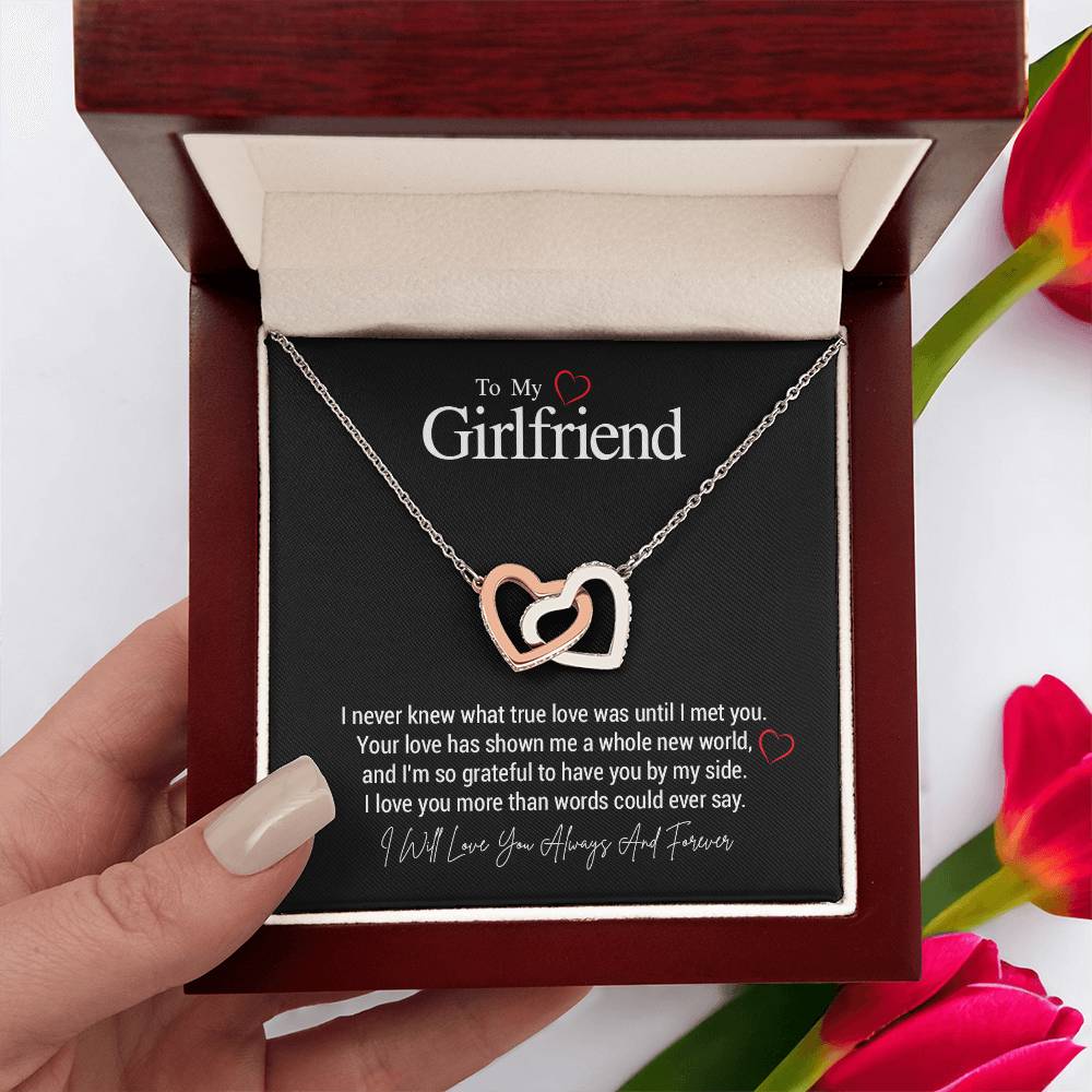 To My Girlfriend...I never knew what true love was until I met you. Your love has shown me a whole new world, and I'm so grateful to have you by my side. I love you more than words could ever say. - Crimson Sparkler