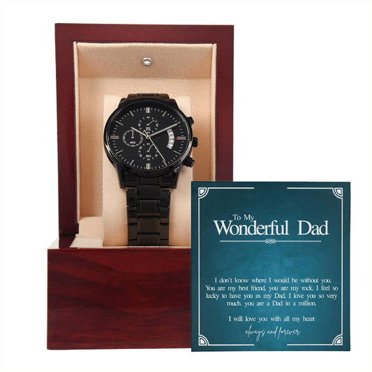 To My Wonderful Dad...I AM SO LUCKY TO HAVE YOU AS MY DAD...I'M SURE NO ONE ELSE WOULD HAVE PUT UP WITH ME THIS LONG! ShineOn Fulfillment