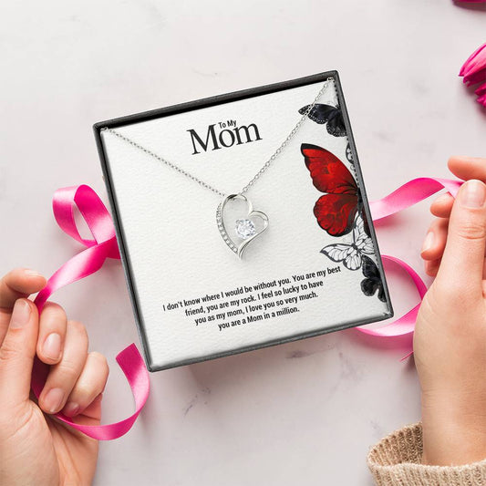 To My Mom...I don't know where I would be without you. You are my best friend, you are my rock. I feel so lucky to have you as my mom, I love you so very much. you are a Mom in a million. ShineOn Fulfillment