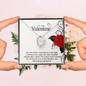 To My Valentine...Your love is like a warm hug on a cold night, a soft breeze on a sunny day, and a beautiful rainbow after a storm. I'm so lucky to have found you. My love for you on this Valentine's day will be always and forever. ShineOn Fulfillment